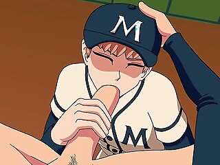 twink femboy baseball team voyeur part